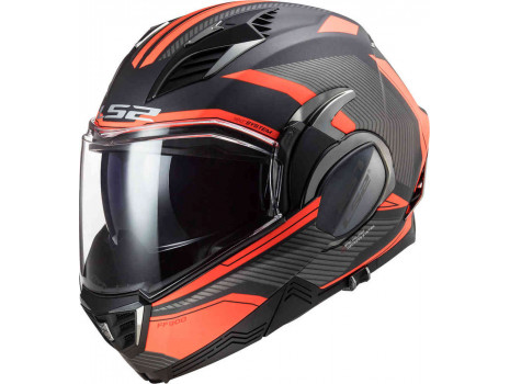 LS2 FF900 VALIANT II REVO MATT TITANIUM FLUO ORANGE