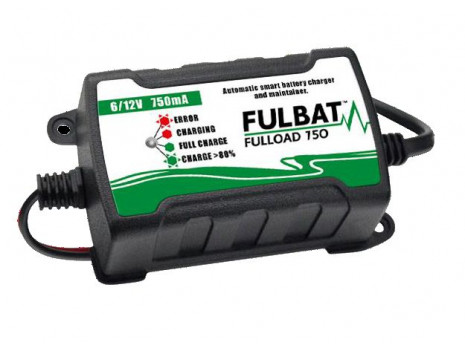 Nabíječka baterií na moto FULBAT FULLOAD 750 6V/12V