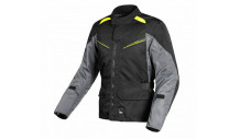 Pánská bunda na moto Macna Macna Murano black/grey/yellow
