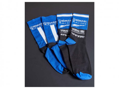 Ponožky Yamaha Racing Paddock Blue - 2 páry