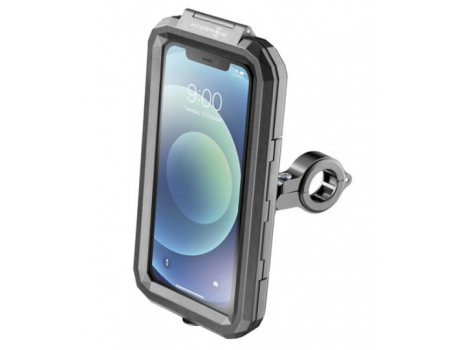 Univerzální voděodolné pouzdro na mobilní telefony Interphone Armor, úchyt na řídítka, max. 5,8