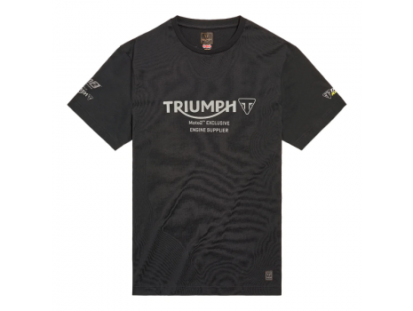 Tričko Triumph Moto2 2021 Black Tee