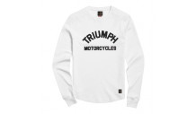 Dámské tričko Triumph Swain LDS White