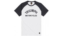 Tričko Triumph Saltern White/Black Tee