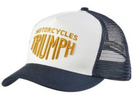 Kšiltovka Triumph Ellis Trucker Cap Bone/Indigo
