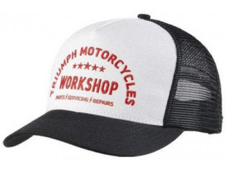 Kšiltovka Triumph Workshop Cap Bone/Black