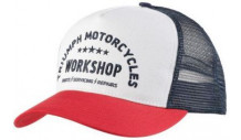 Kšiltovka Triumph Workshop Cap Bone/Red