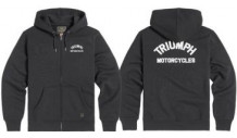 Mikina Triumph Dolan Black Full Zip