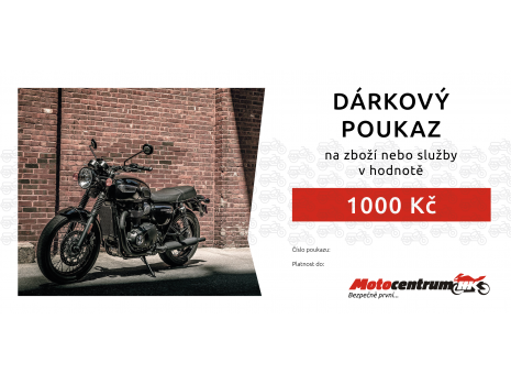 Dárkový poukaz 500,1000,2000,5000