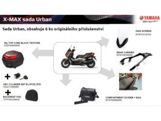 ORIGINÁLNÍ DOPLŇKY YAMAHA X – MAX 400