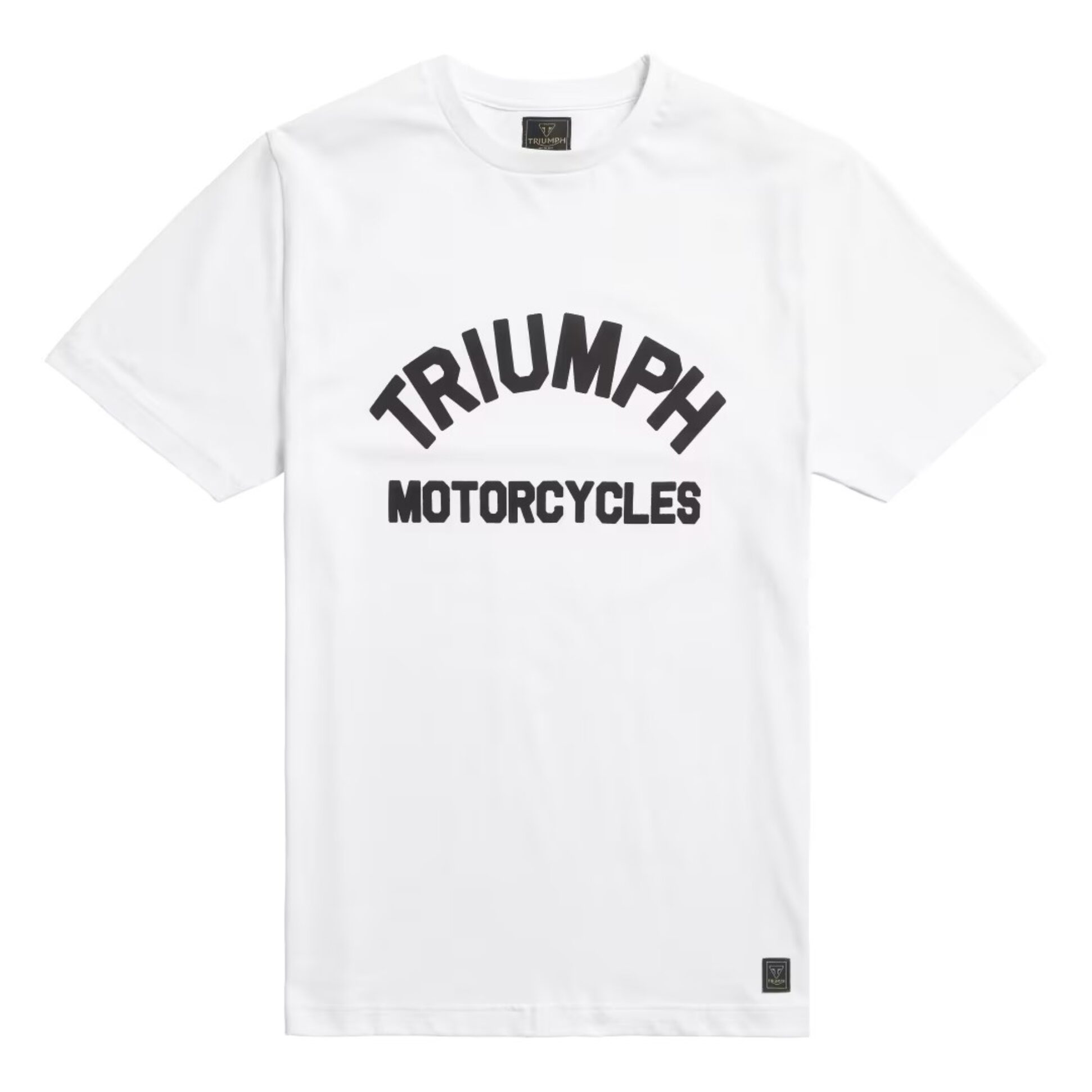TRIUMPH triko Burnham White Tee
