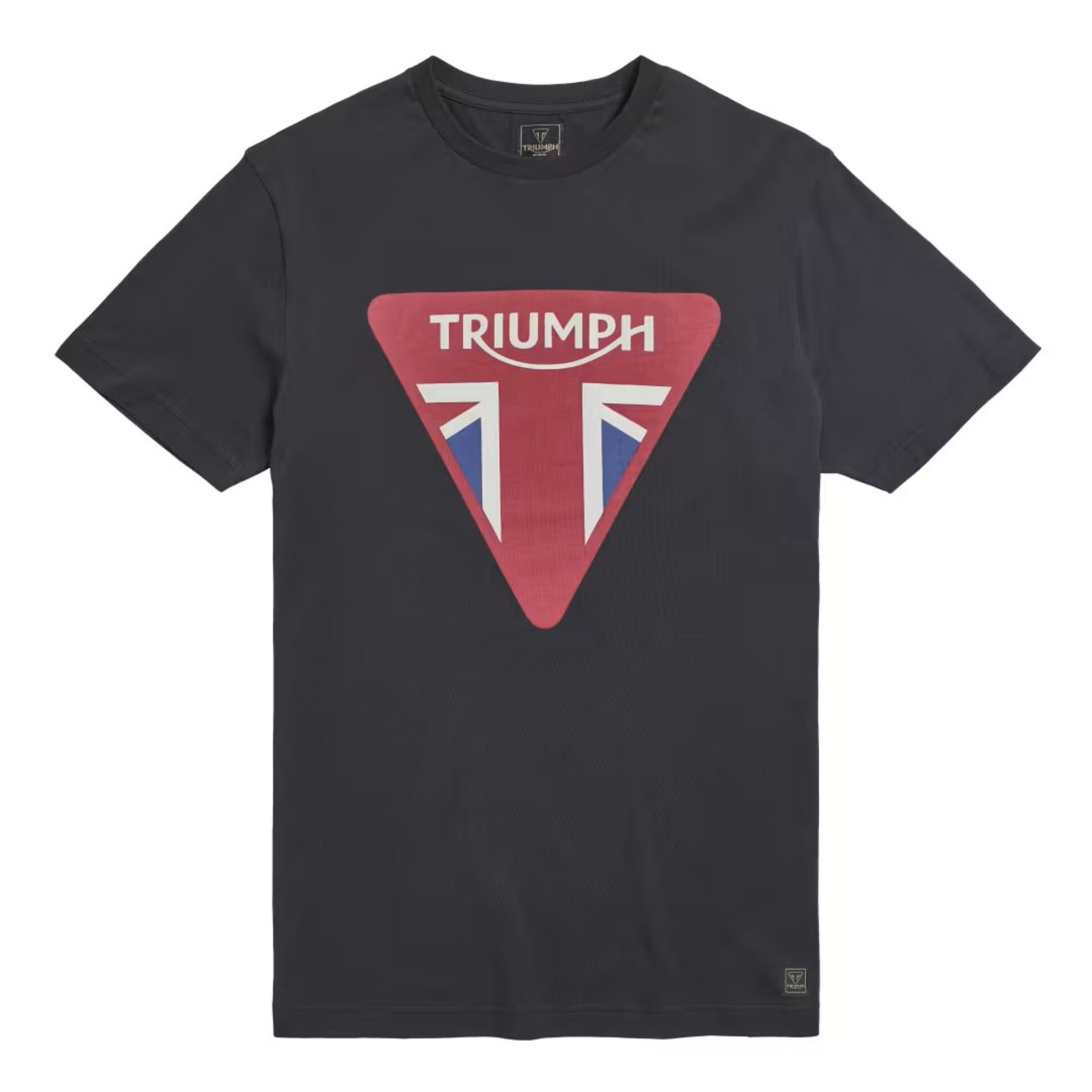 Triumph tričko Devon Flag Graphic Black