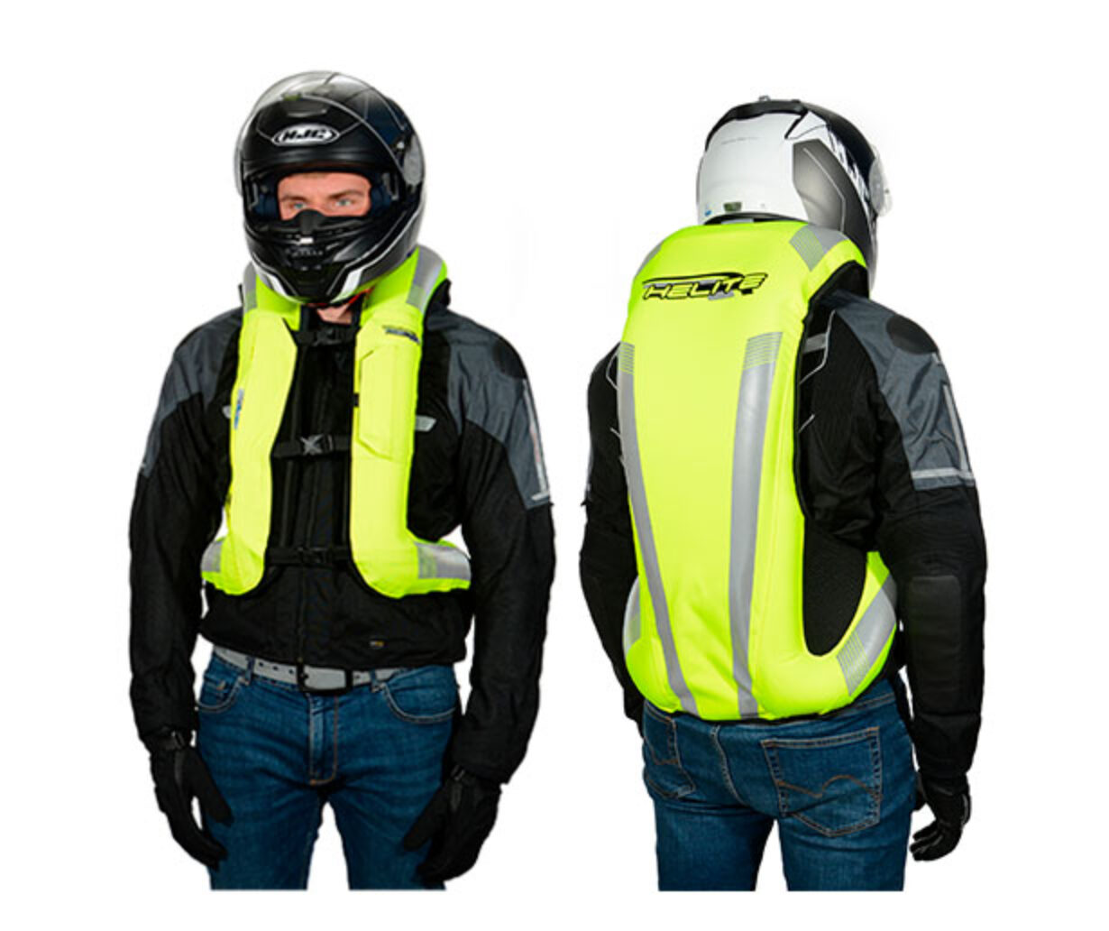 Helite airbagová vesta Turtle 2 HiVis