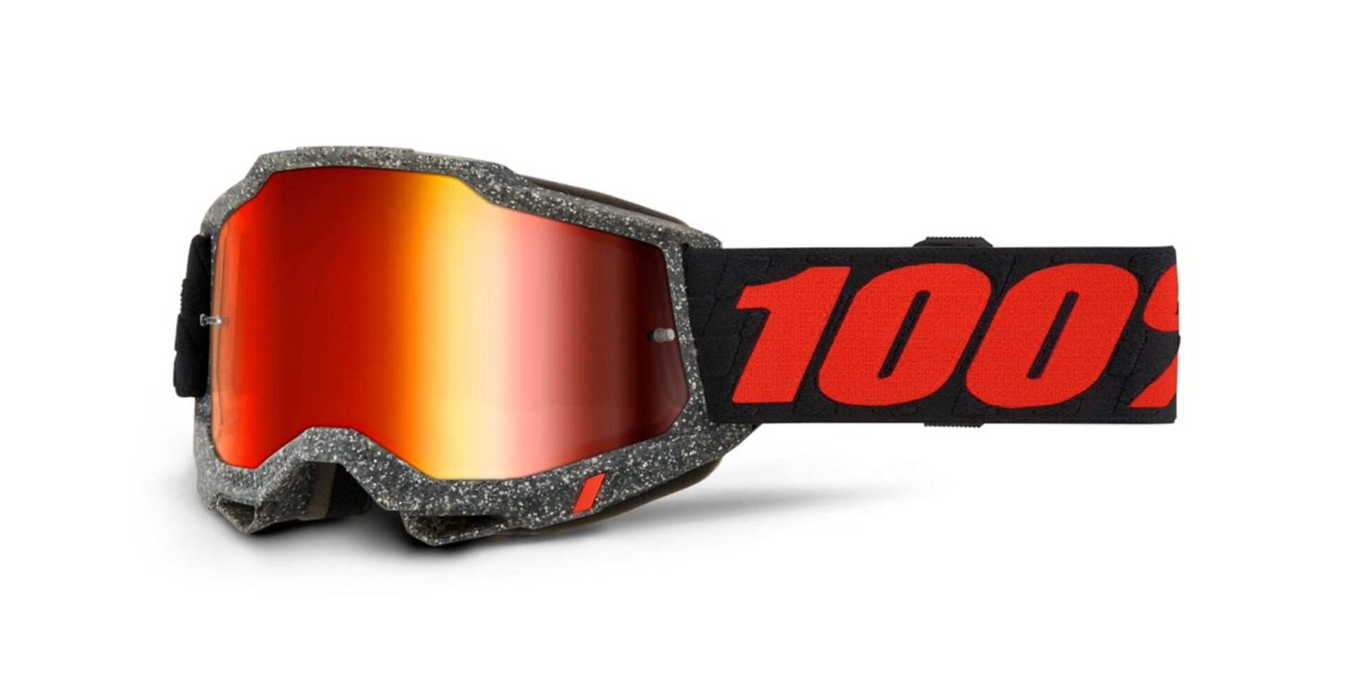 100% dětské brýle ACCURI 2 HUARAKI - USA, červené plexi