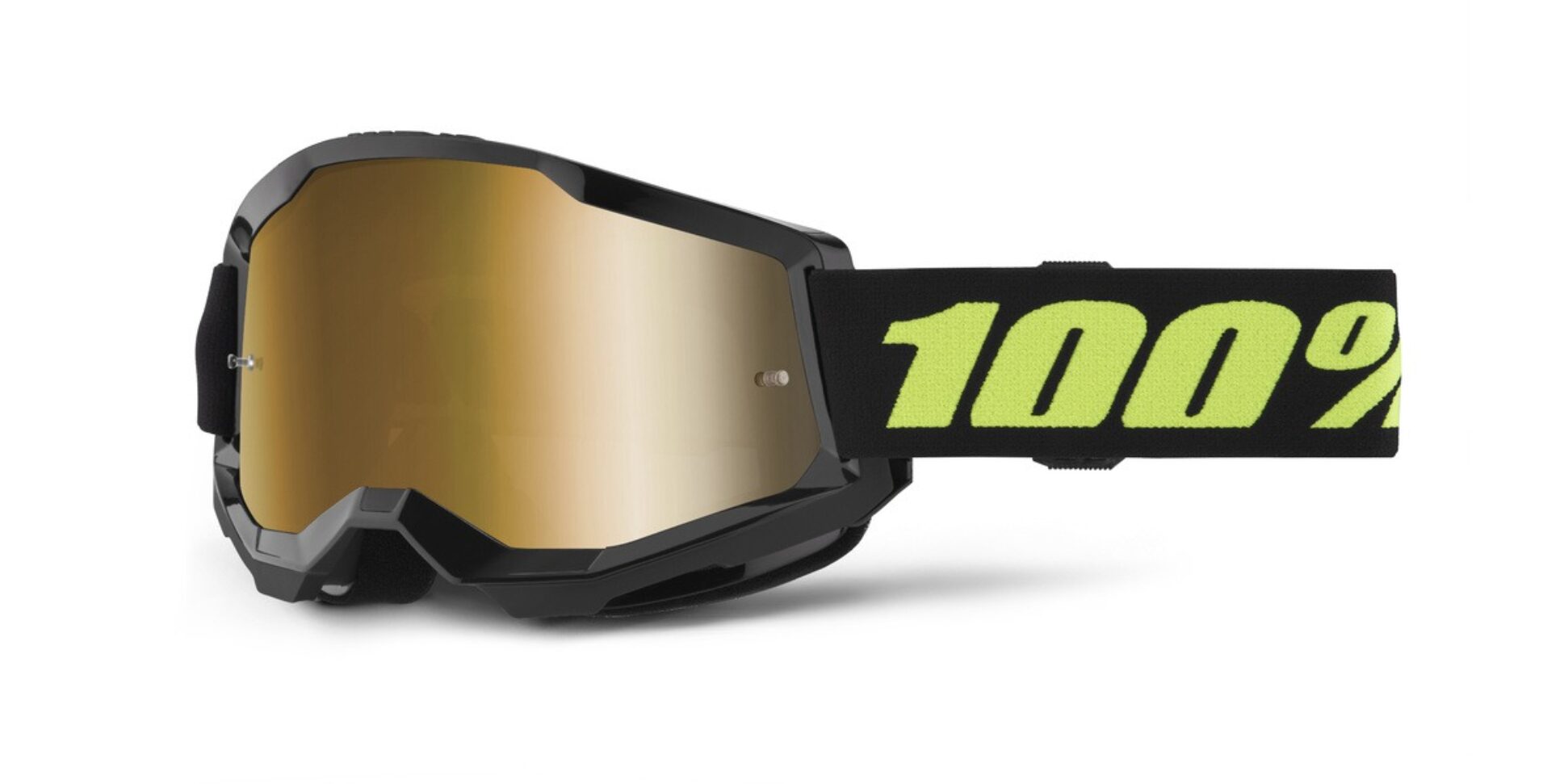 100% brýle STRATA 2 NEW Solar, zlaté plexi