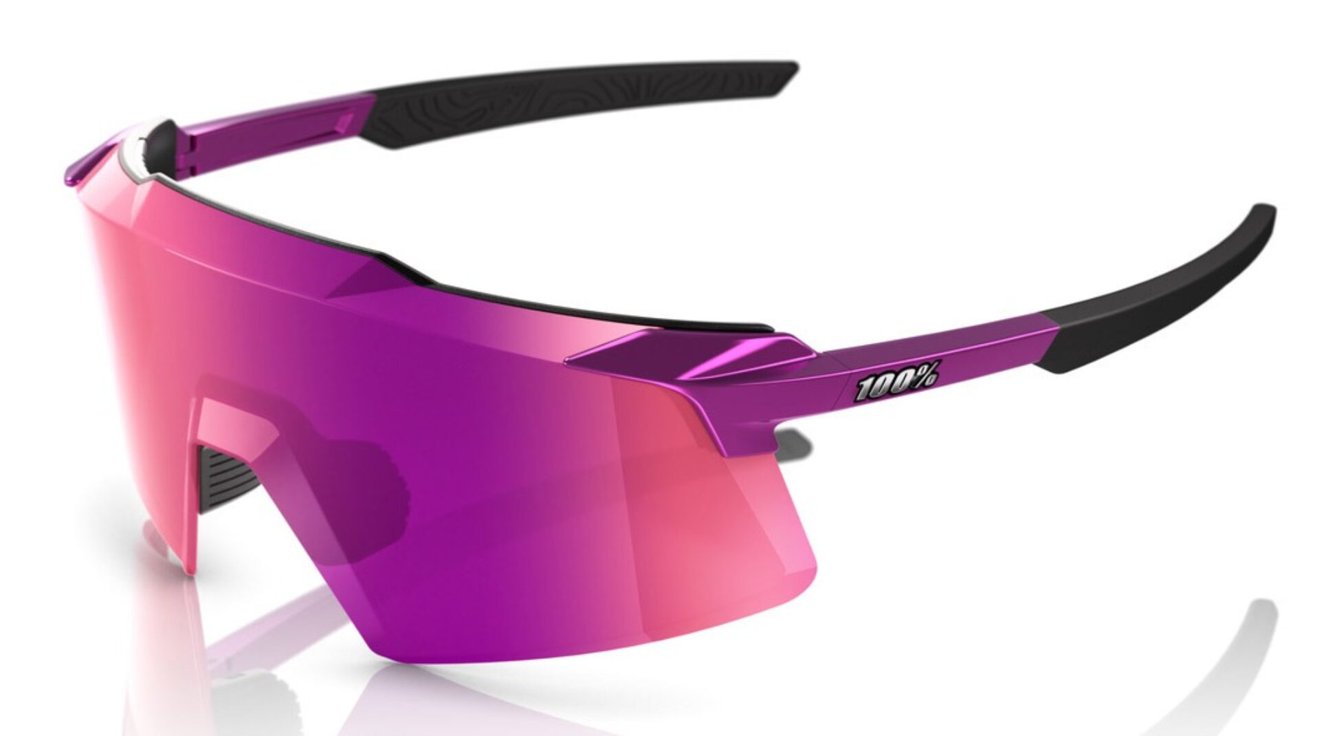 100% sluneční brýle AEROCRAFT - USA (fialové sklo)