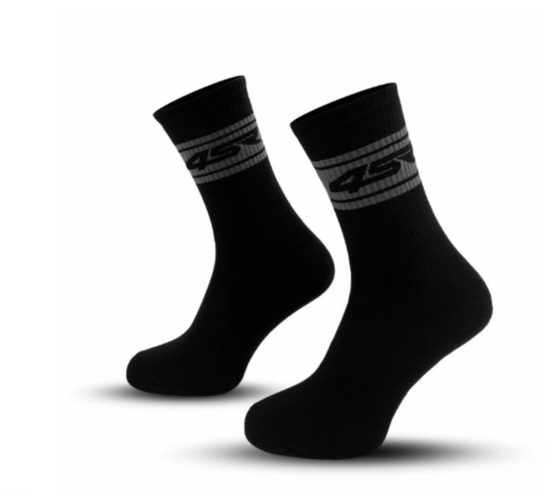 4SR Ponožky Grey Stripes