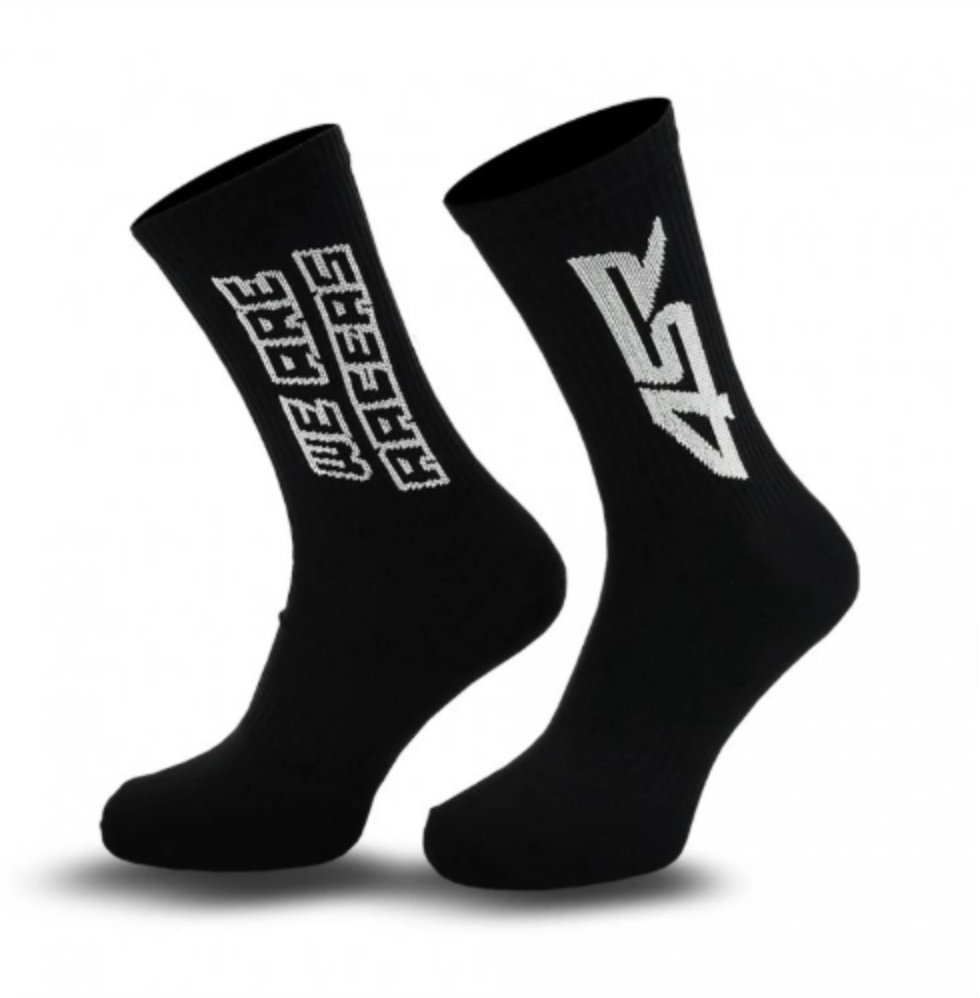 4SR Ponožky We Are Racers Černé