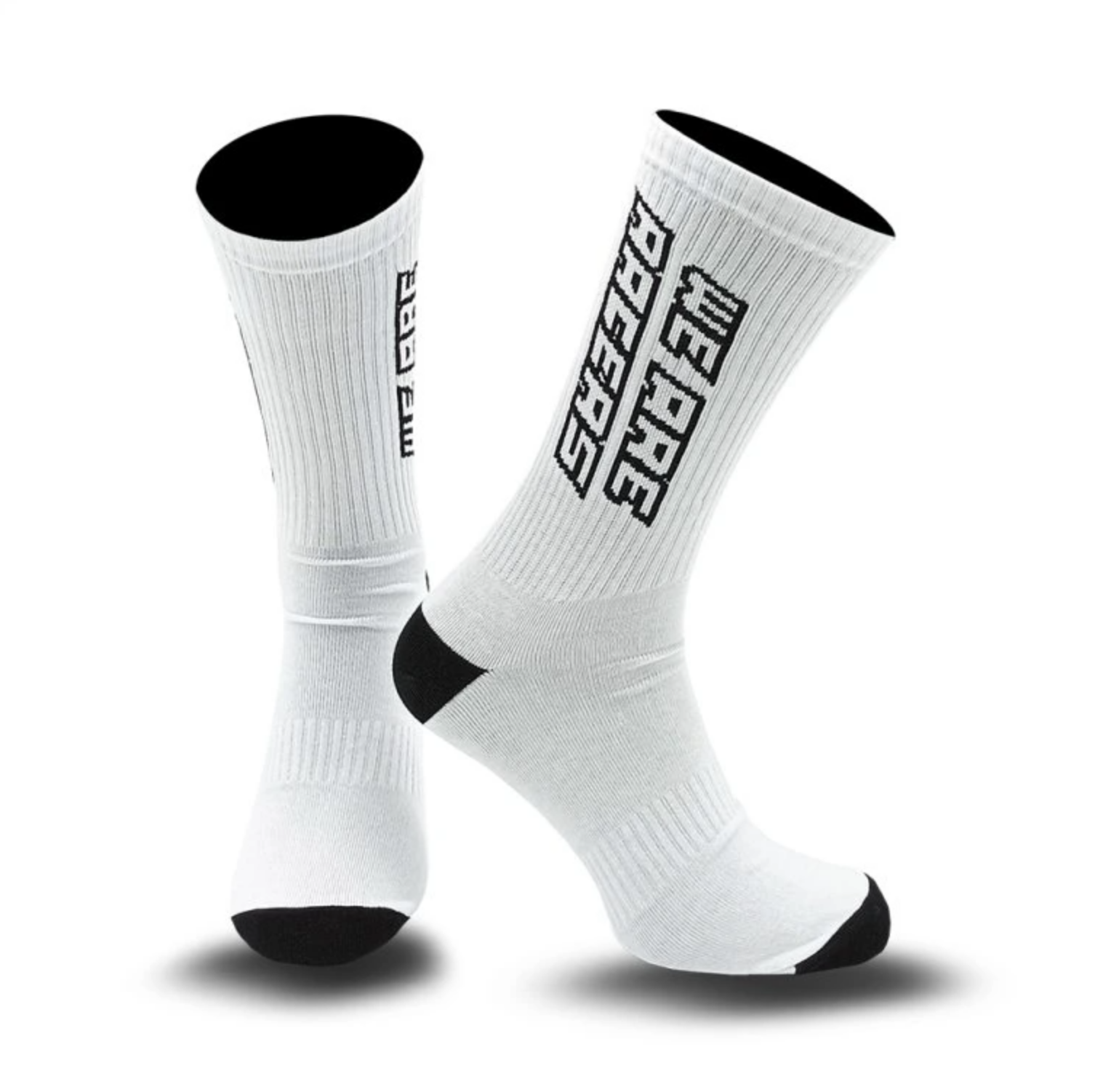 4SR Ponožky We Are Racers Bílé