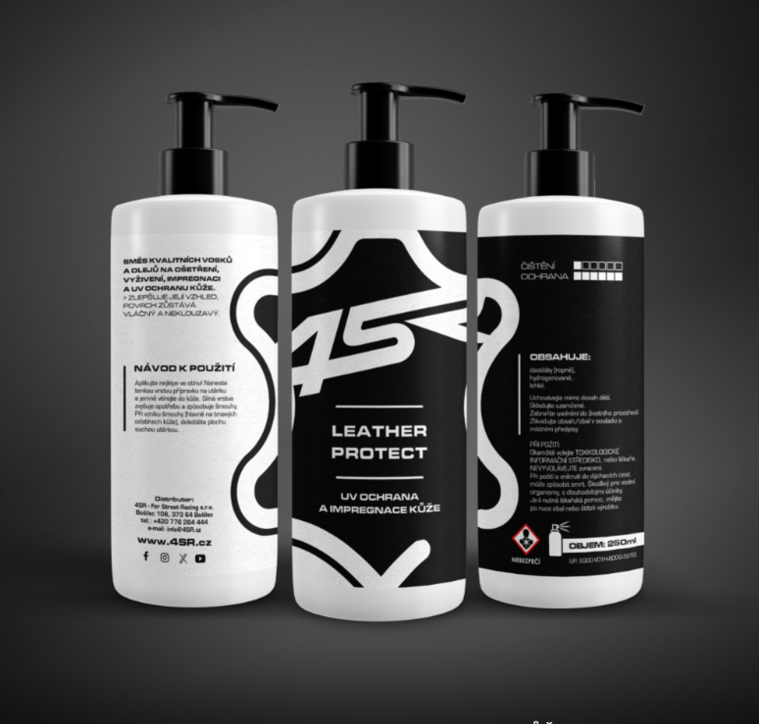 4SR UV ochrana a impregnace kůže