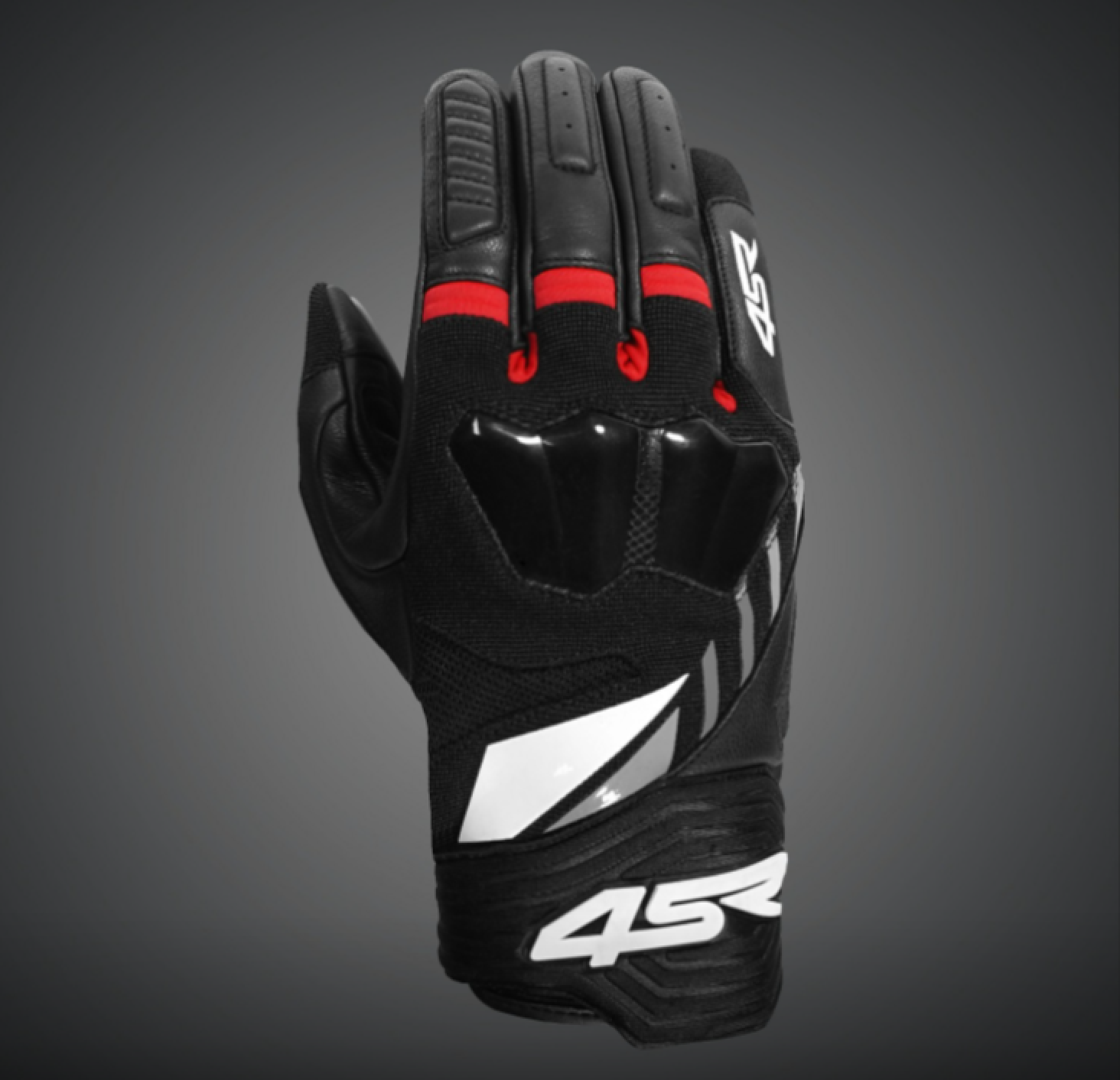 4SR rukavice stunt červené