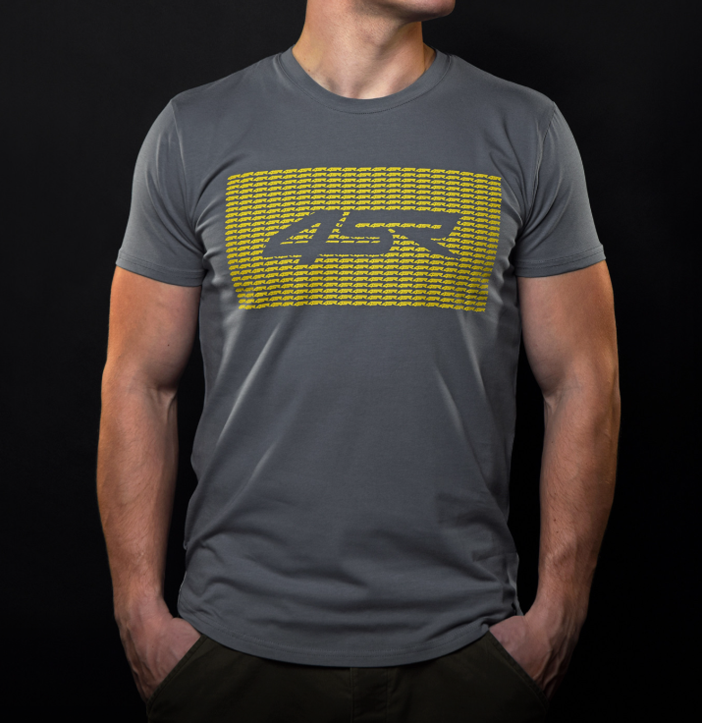 4SR Triko Symbol Šedé