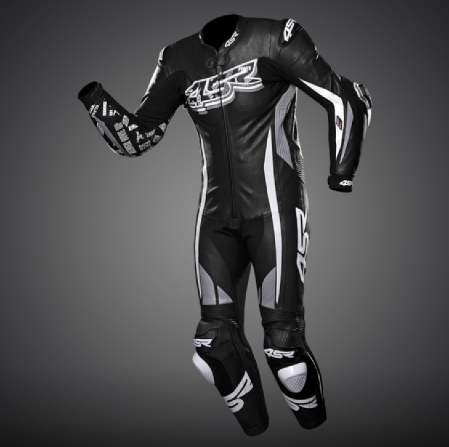 4SR Jednodílná Kombinéza Racing Power AR