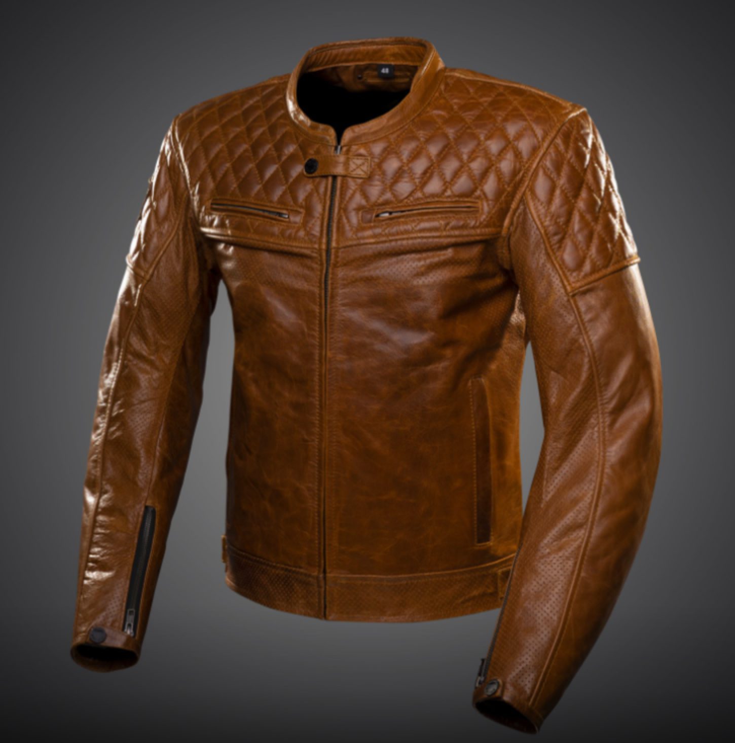 4SR Bunda Scrambler Cognac II