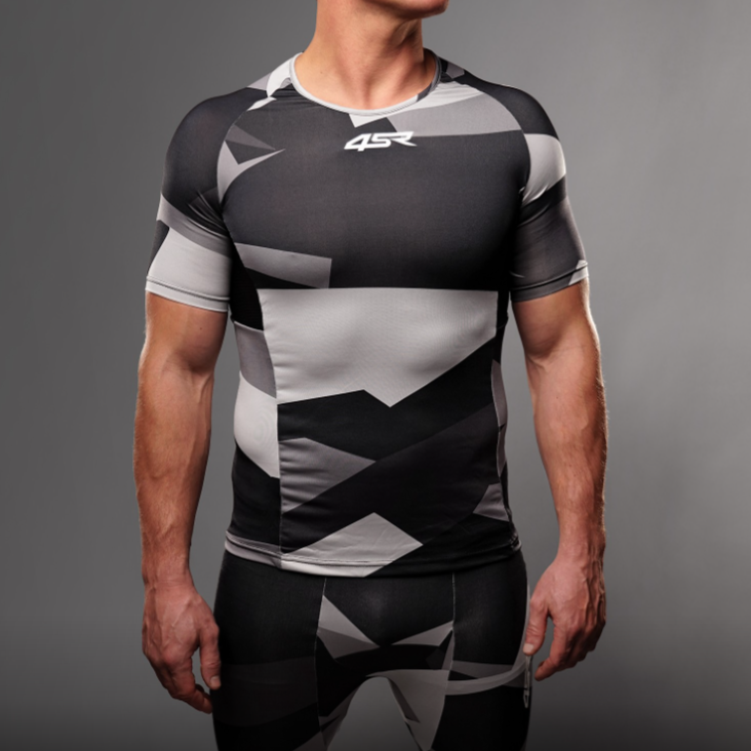 4SR Kompresní Funkční Triko Six-Pack Camo