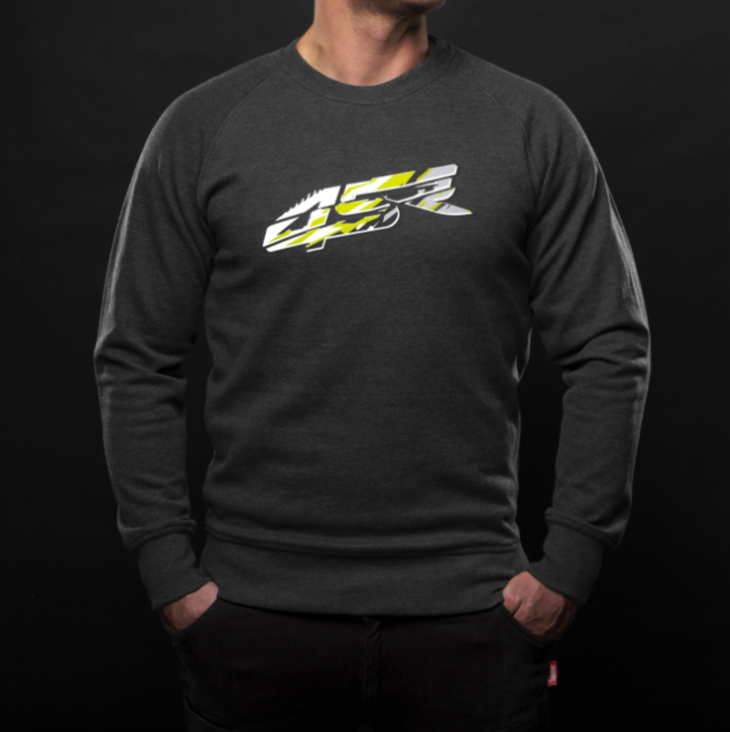 4SR Kevlarová Mikina Crack Camo Yellow