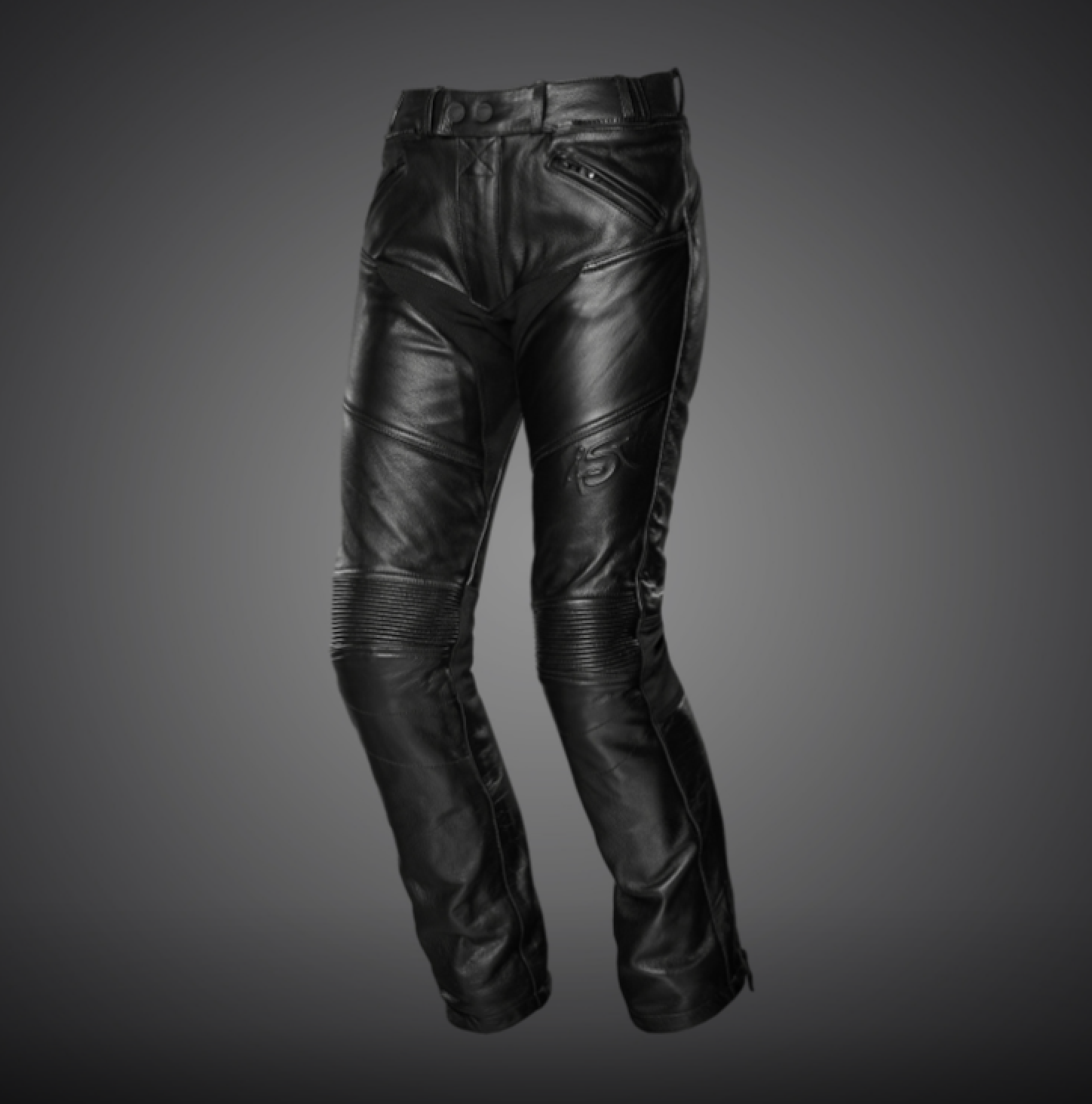 4SR Dámské Kožené Kalhoty Roadster Černé