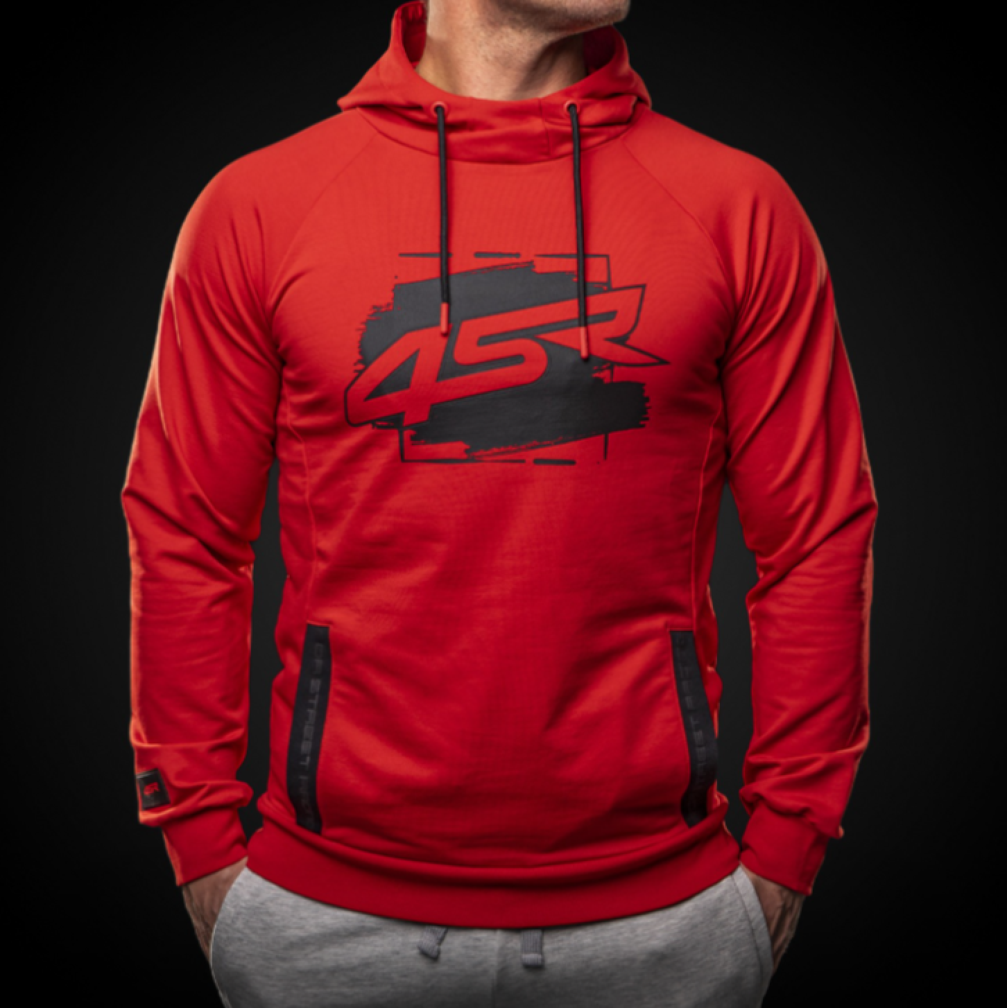 4SR Mikina Drift Červená