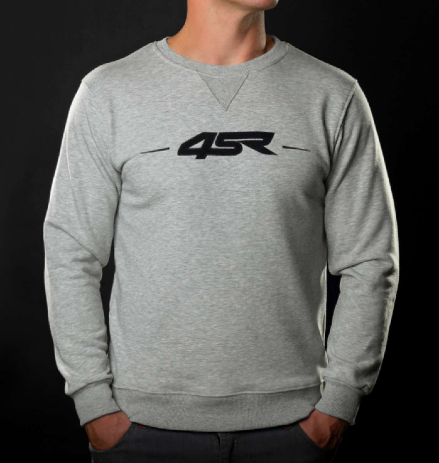4SR Mikina Logo Šedá