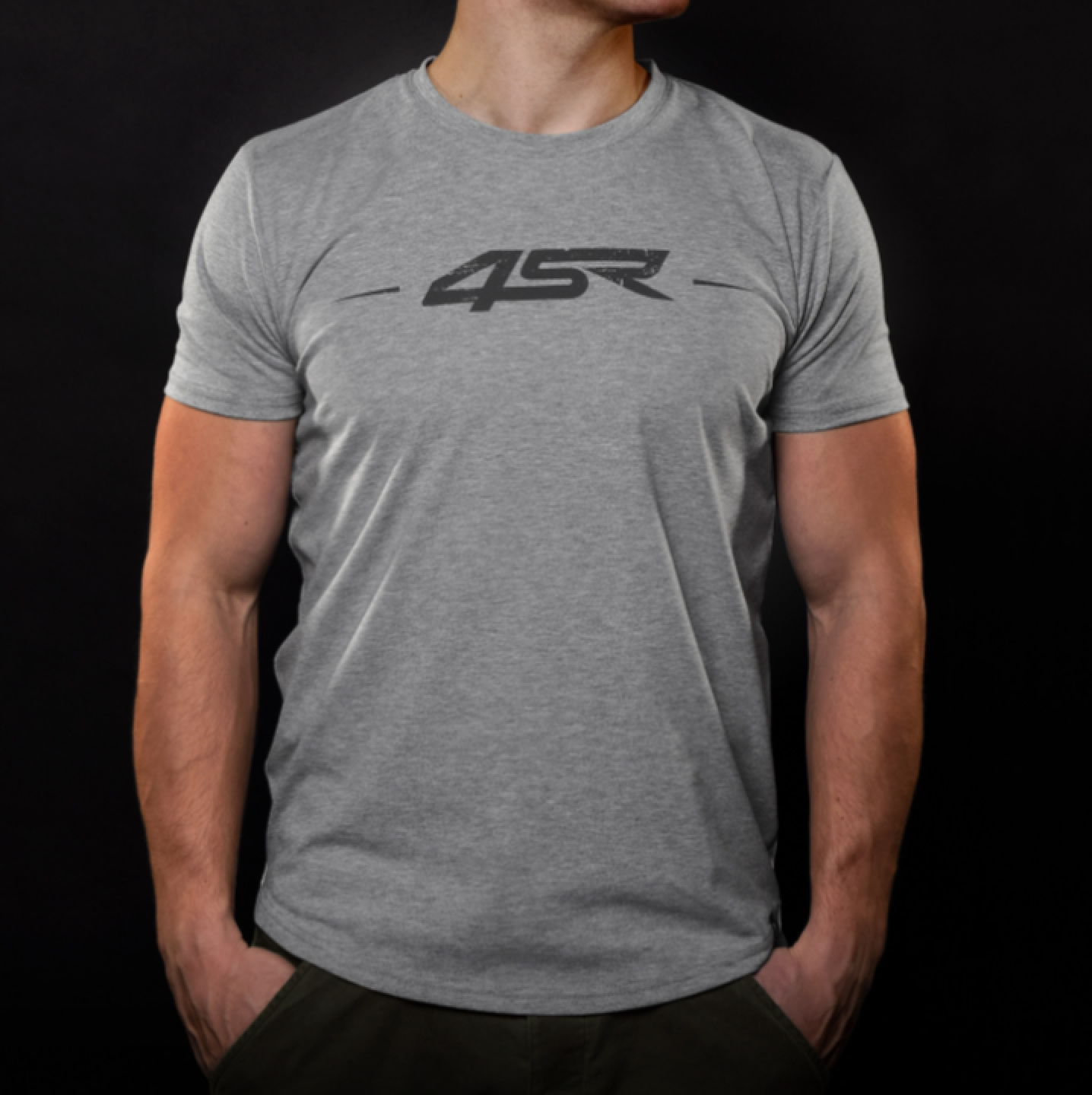 4SR Triko Middle Šedé