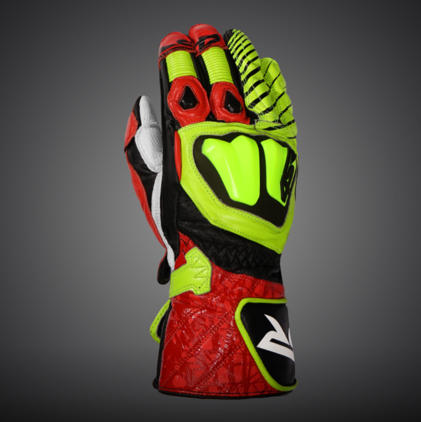 4SR Rukavice Stingray Race Spec Neon