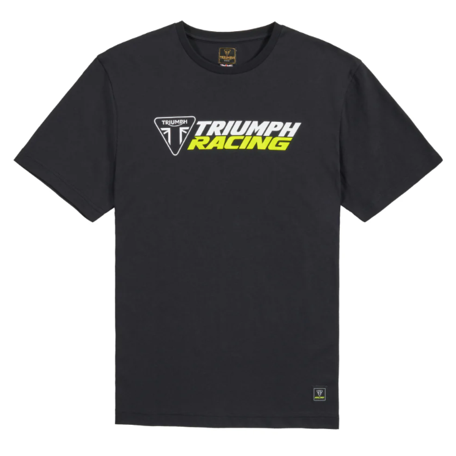 Triumph Tričko Racing Black/Yellow