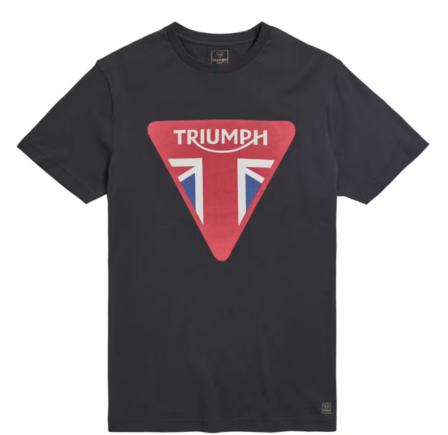 Triumph Triko Devon Flag Graphic Black