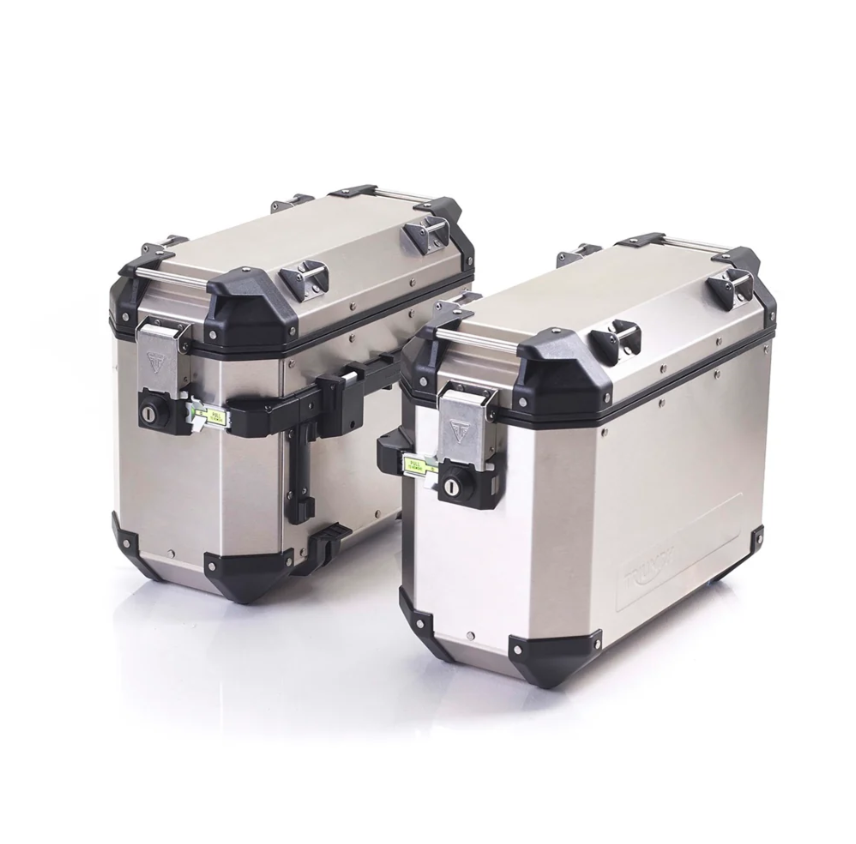 Triumph hliníkové kufry stříbrné Expedition Panniers