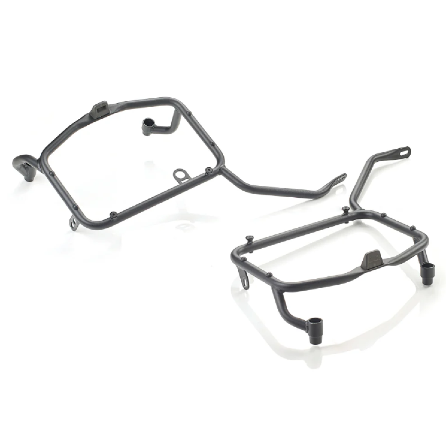 Triumph montážní sada pro plastové kufry černá Trekker Pannier Rails