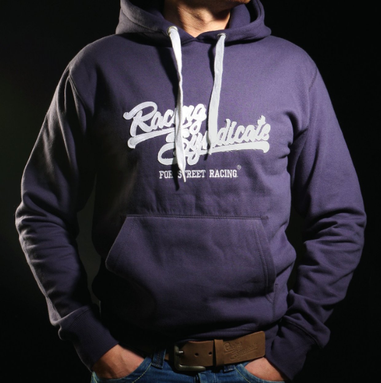 4SR Mikina College Navy Blue