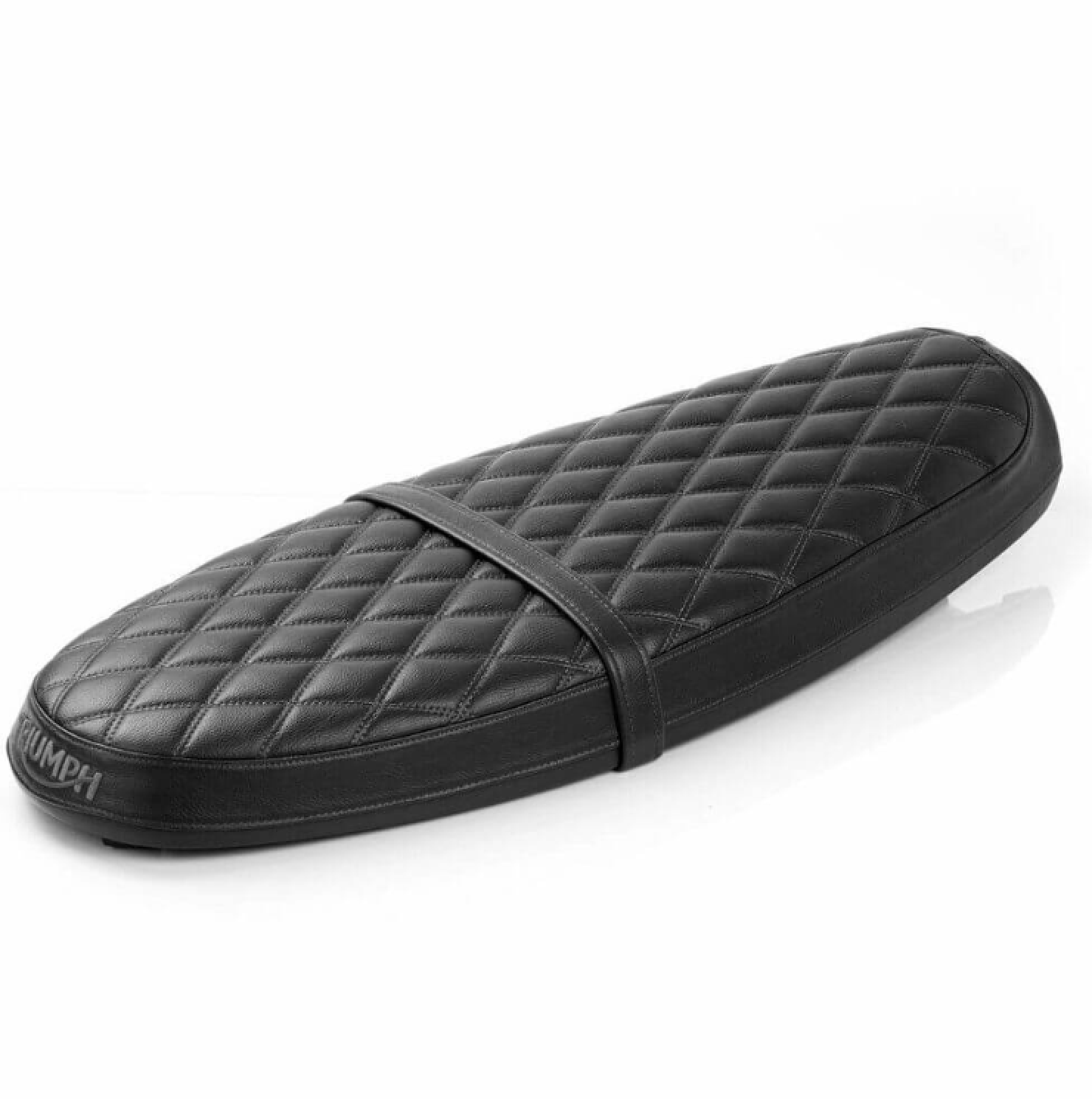 Triumph sedlo kárované černé Quilted Black Bench Seat