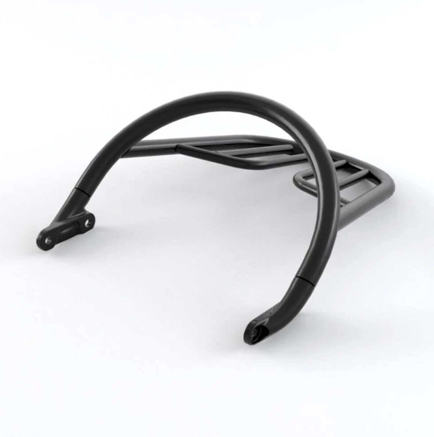 Triumph madlo s plotnou Grab Rail & Rack Black