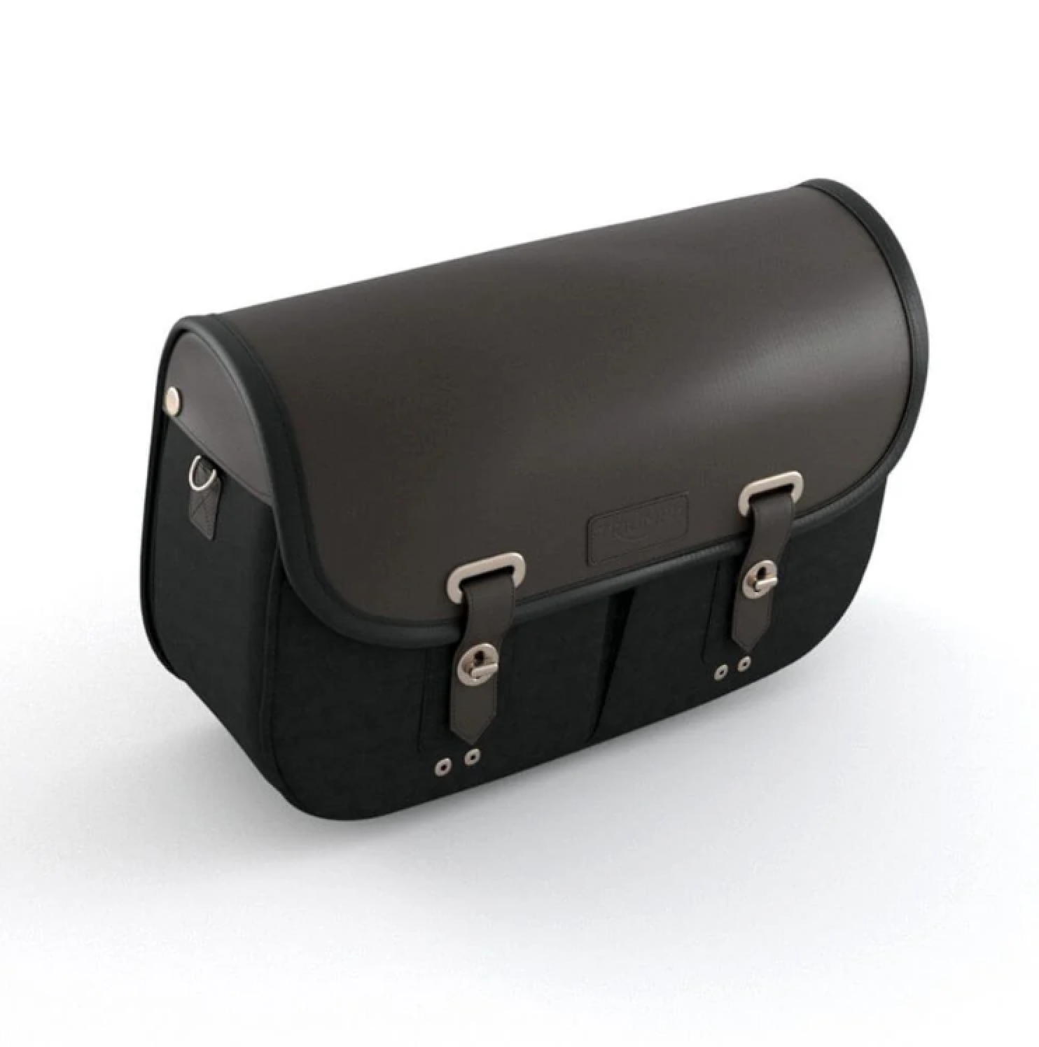 Triumph boční brašna pravá Waxed Cotton Pannier RHS Black