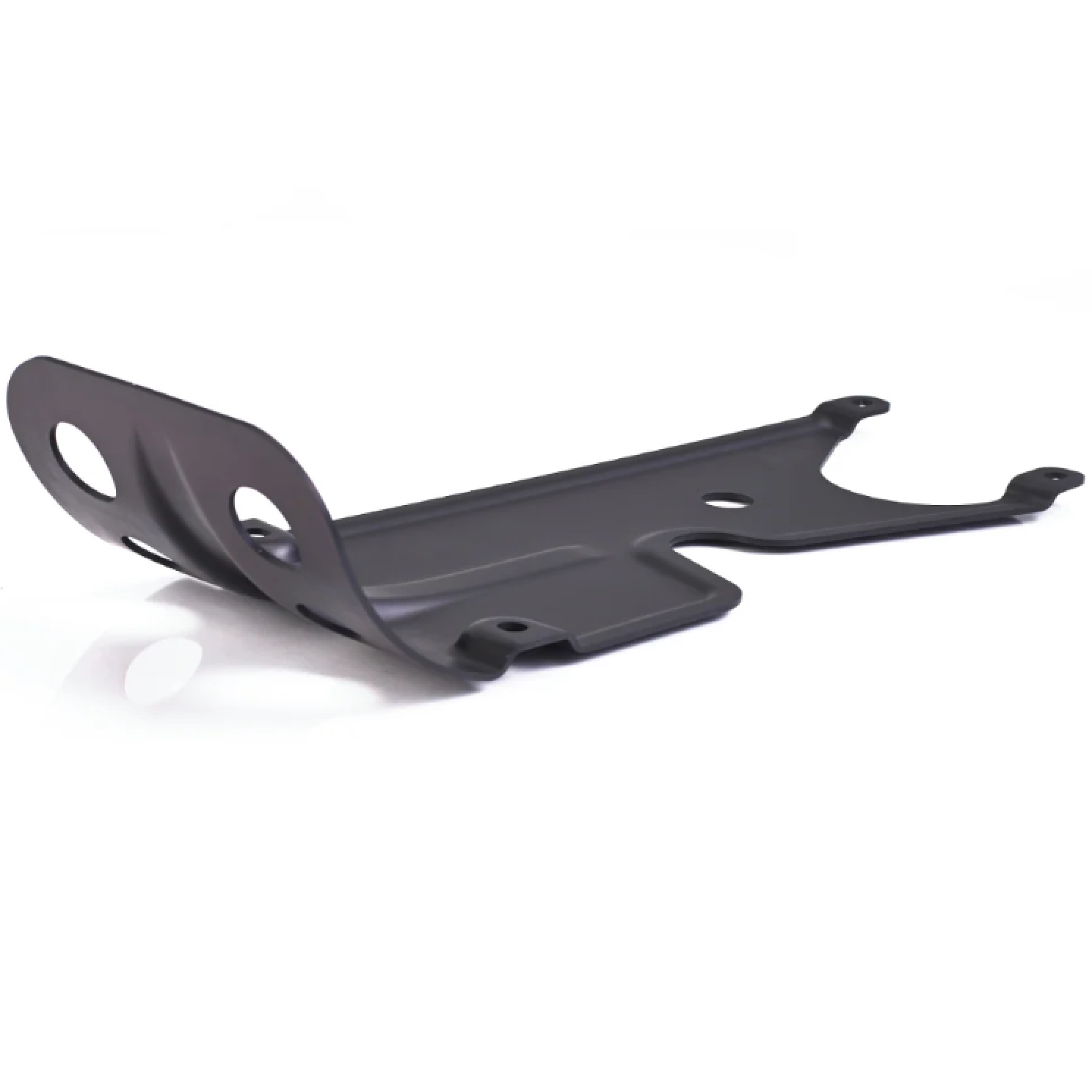 Triumph plech pod motor černý Aluminium Sump Plate Black Anodised