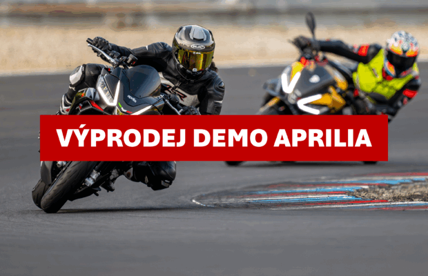Výprodej demíček Aprilia zahájen