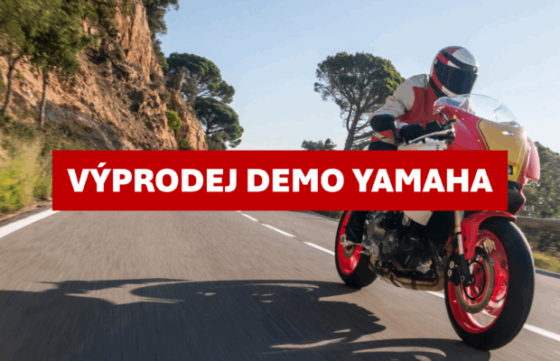 Vyprodáváme naše demo motocykly Yamaha, dostupné ihned