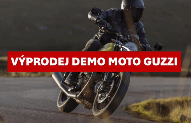 Zahájili jsme výprodej demo motocyklů Moto Guzzi, dostupné ihned