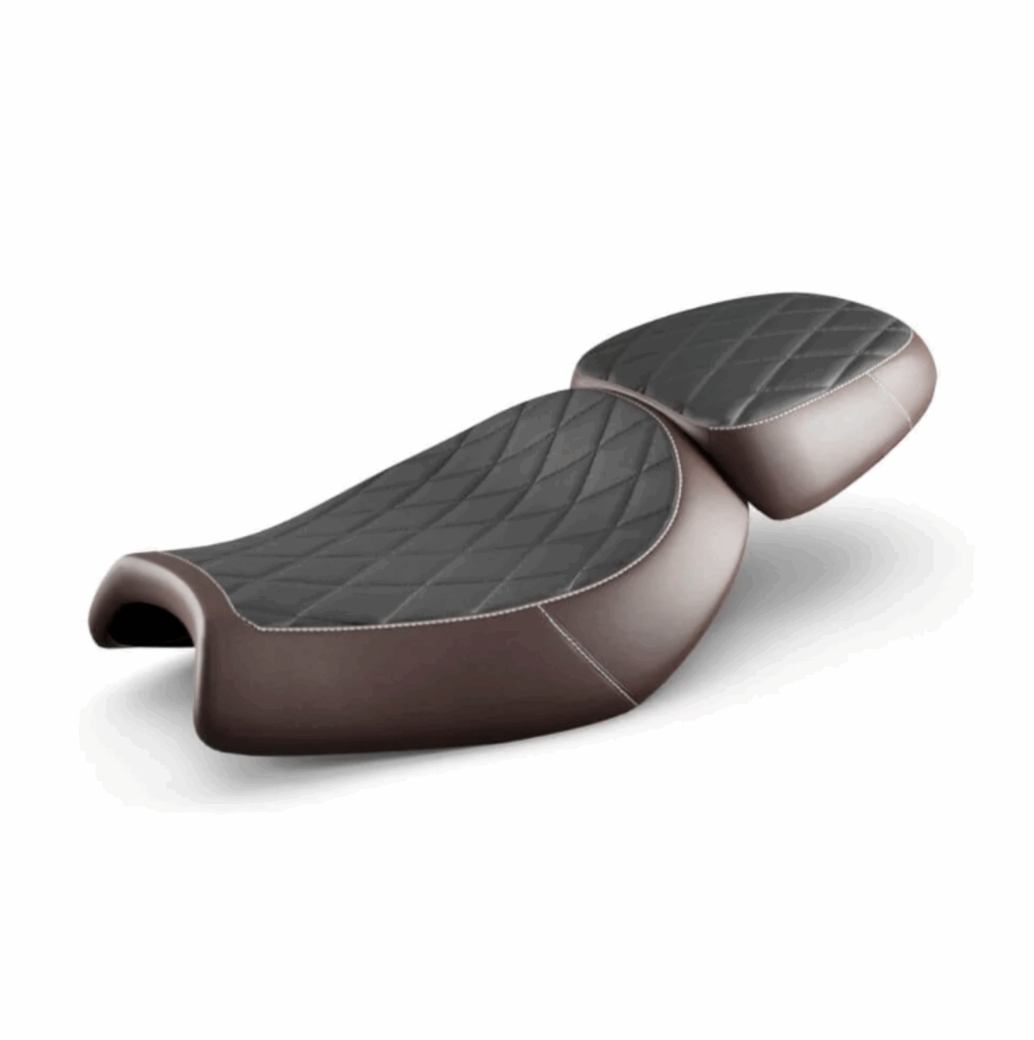 Triumph prošívané kárované sedlo Quilted Rider & Pillion Seat