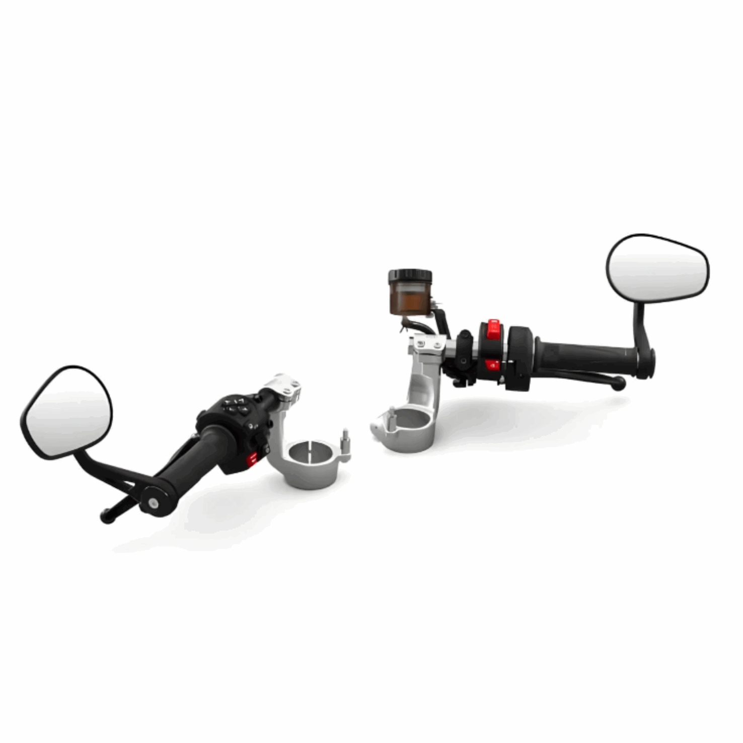 Triumph dvoudílná řidítka uchycená pod brýlemi Low Handlebar Kit