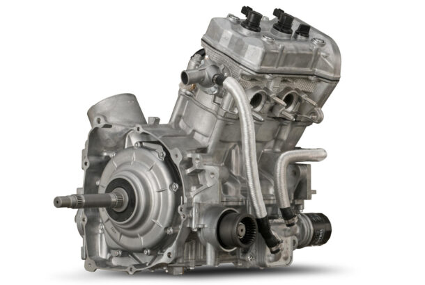 Výkonný dvouválcový motor o objemu 850 ccm